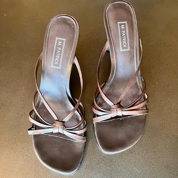 Simple Women’s Brown Slip-On Heel - Picture 3 of 8